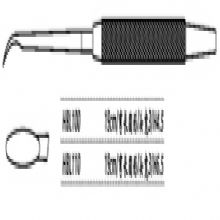 金鐘鼻剝離器彎長圓形 HBL100 19cm 彎長圓形 頭寬 3（H4.5）HB版鼻剝離器