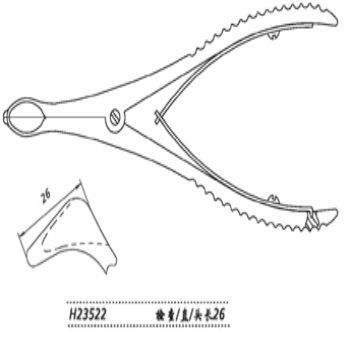 金鐘鼻鏡H23522 檢查 直 頭長(zhǎng)26