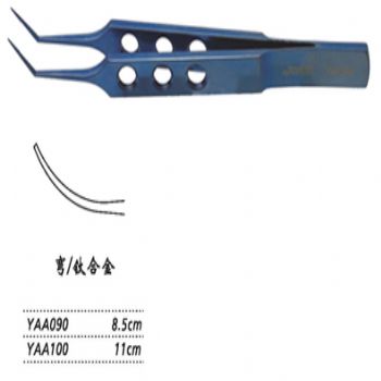 金鐘系線鑷YAA100 11cm 彎（鈦）