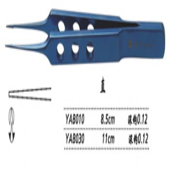 金鐘縫線結(jié)扎鑷YAB030 11cm 直 鉤深0.12