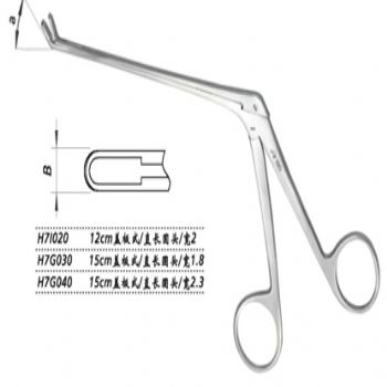 金鐘鼻咬切鉗H7G030 15cm 蓋板式 直長圓頭 寬1.8