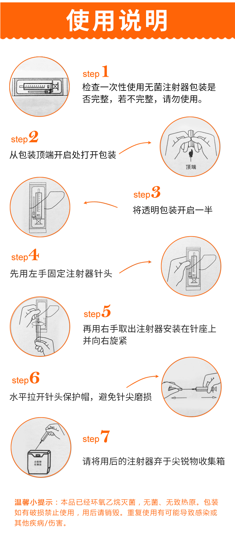 碧迪（BD）一次性使用無(wú)菌2ML注射器（帶針） 