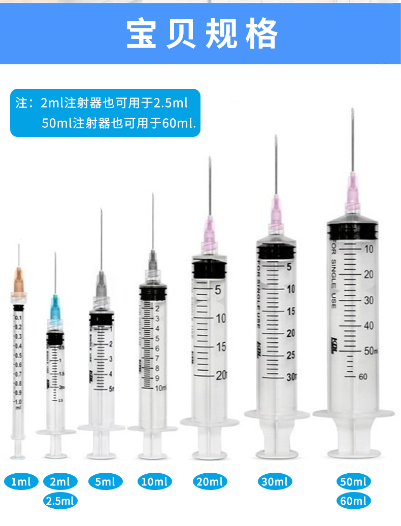 一次性使用螺口注射器 30ml帶針